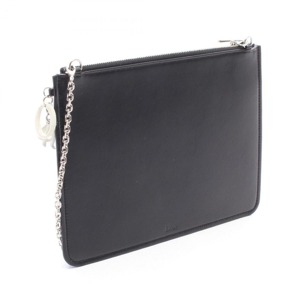 CHRISTIAN DIOR Black Leather Shoulder Bag - Picture 2 of 6